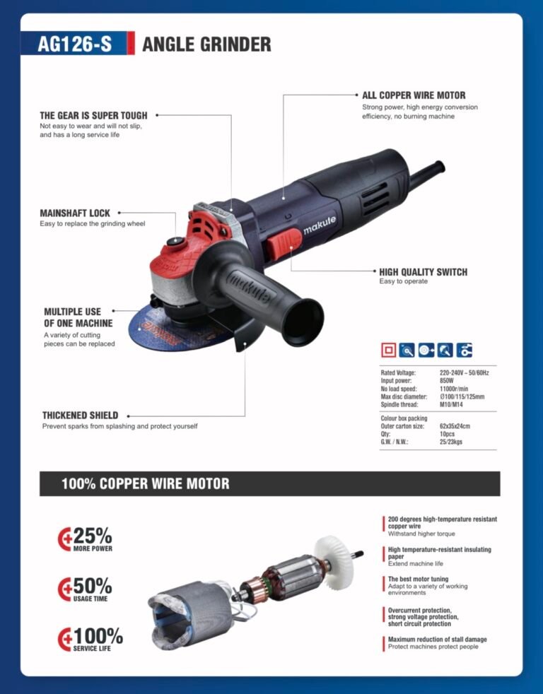 Fleks Makute AG126-N 850W thumbnail 2