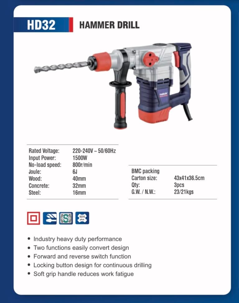Çekiç Shpues SDS Plus (Hammer Drill) thumbnail 2