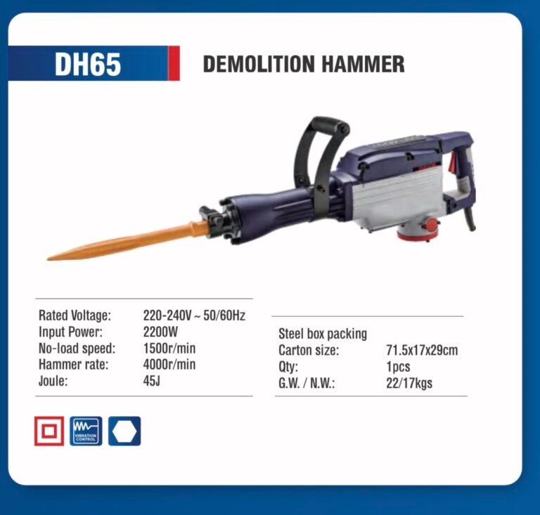 Çekiç Demolimi DH65 (2200W / 45J) thumbnail 2