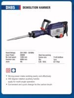 Çekiç Demolimi DH85 (2800W / 48J) - Figura 2