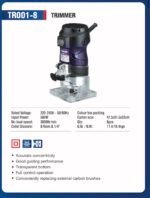 Trimmer/Router i Vogël TR001-8 (580W) - Figura 3
