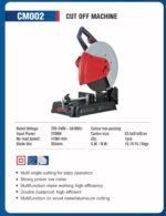 Makineri Prerëse Metali Cut Off Machine 2700W (CM002) - Figura 2