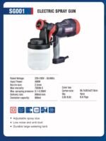 Pistoletë Elektrike për Lyerje Electric Spray Gun 400W - Figura 2