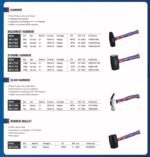 Çekiç Profesional (Machinist/Claw/Rubber Mallet)