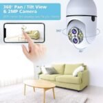 Kamerë WiFi 360° me Soket E27 - Figura 2