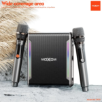 Karaoke Speaker Moxom me 2 Mikrofona - Figura 2