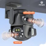 Kamerë Sigurie WiFi PTZ me Zoom - Figura 2