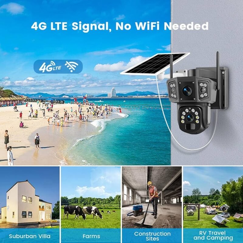 Kamera Solare WiFi PTZ thumbnail 2