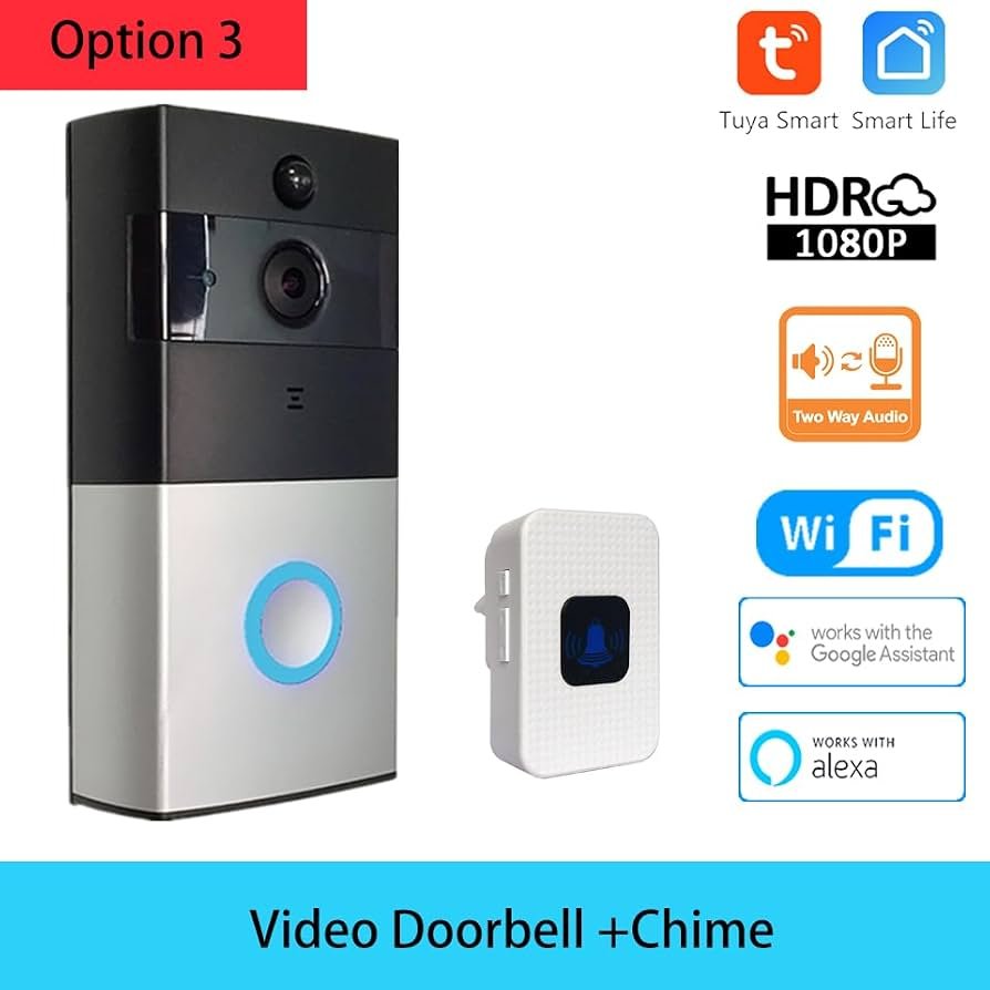 IMG_8923 Video zile dere Smart WiFi 1080P + Chime - Figura 1