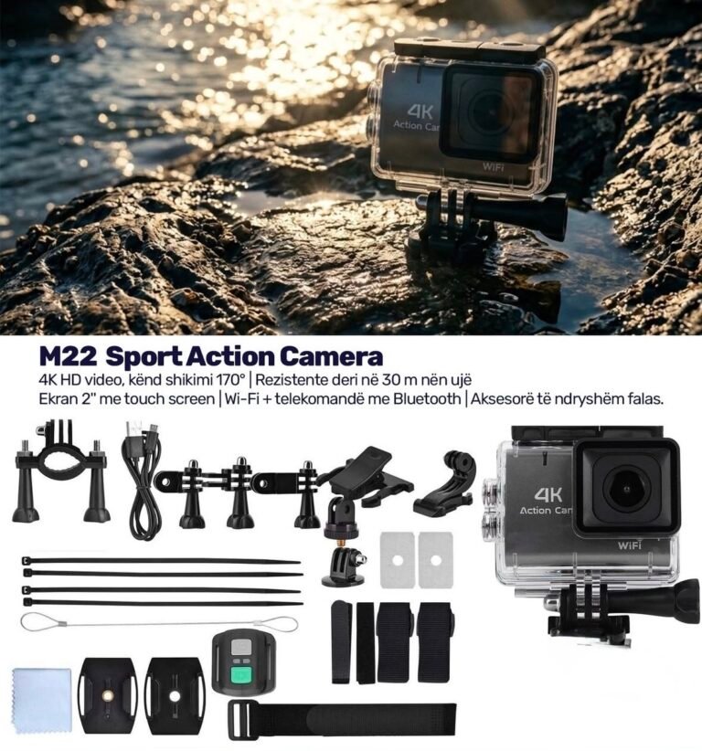 M22 Sport Action Camera 4K WiFi thumbnail 2
