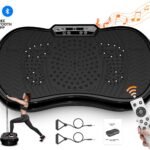 Platformë vibruese Fitness me Bluetooth