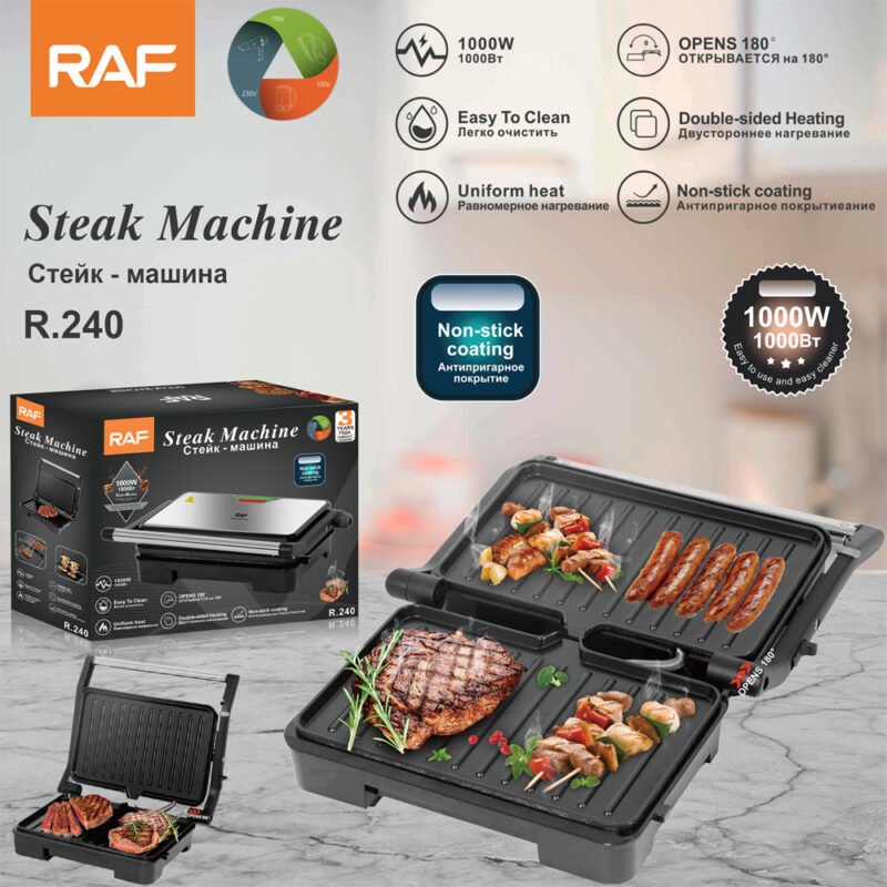 Grill elektrik RAF me hapje 180° thumbnail 2