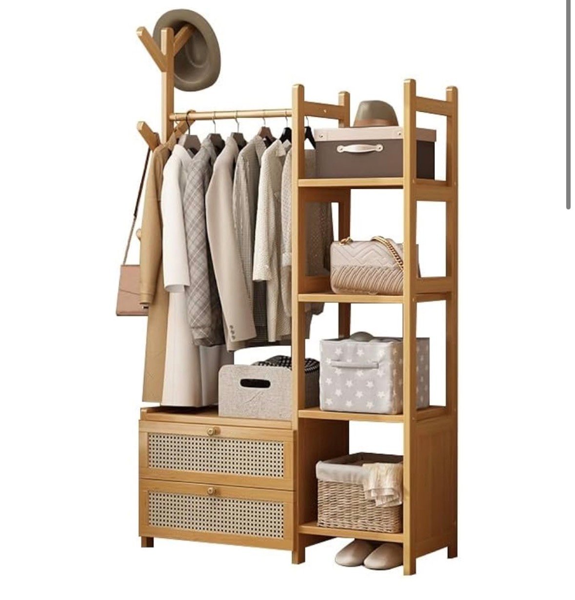Screenshot Organizues garderobe me rafte dhe varëse - Figura 1