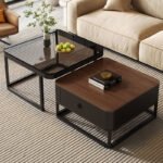 Set tavolinash moderne për sallon - Figura 2