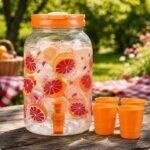 Set për pije me dispenser dhe 4 gota - Figura 2