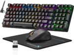 Set Gaming Tastierë + Maus + Mouse Pad