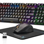 Set Gaming Tastierë + Maus + Mouse Pad