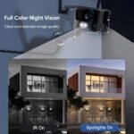 Kamerë Sigurie WiFi me Panel Solar - Figura 2