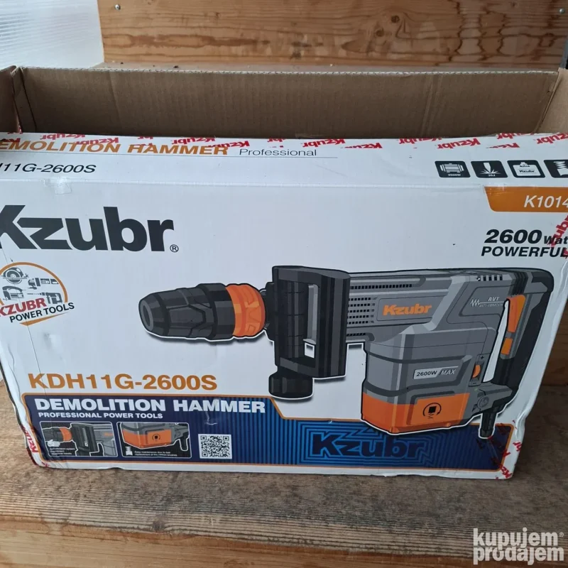 Çekiç demolues Kzubr 2600W