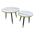 Set Tavolinash për Sallon – 2 Copë
