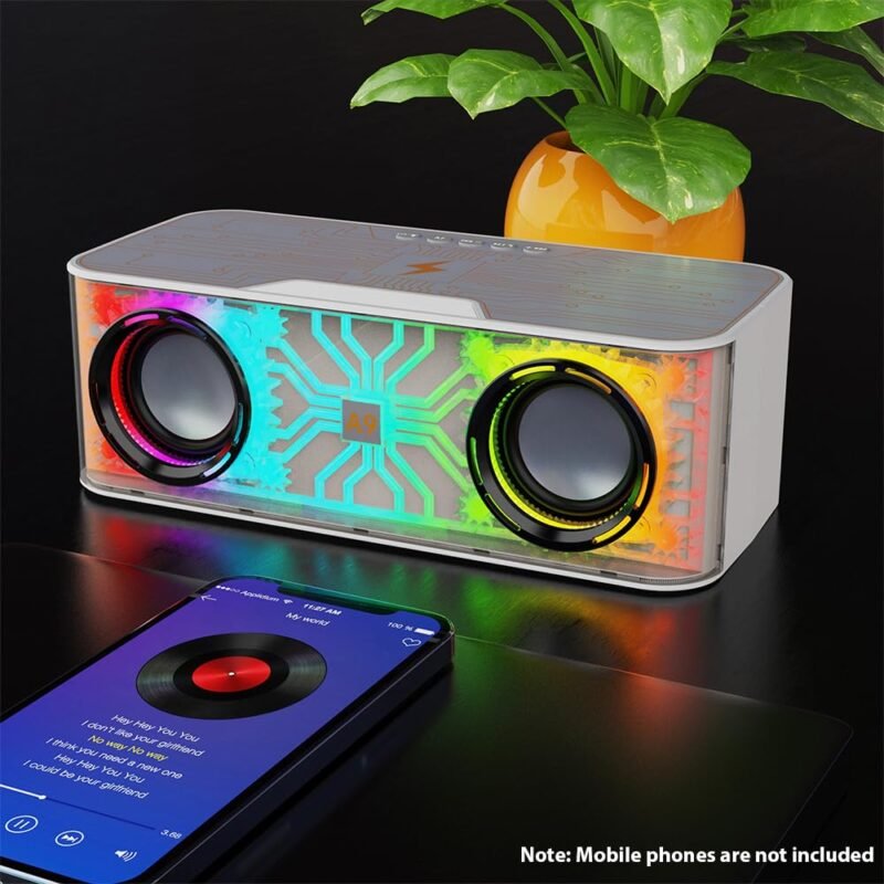 Altoparlant Bluetooth A9 me Drita RGB thumbnail 2