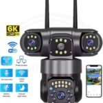 Kamerë Sigurie WiFi me 3 Lente