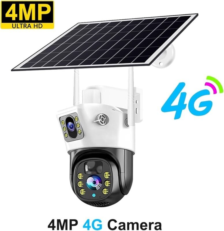 Kamerë Sigurie 4G me Panel Solar