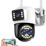 Kamerë Sigurie WiFi me 2 Lente PTZ