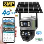 Kamerë Sigurie 4G me Panel Solar