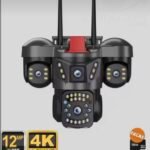 Kamerë Sigurie 12MP me 4 Lente