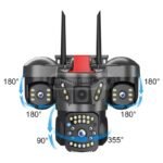 Kamerë Sigurie 12MP me 4 Lente - Figura 2
