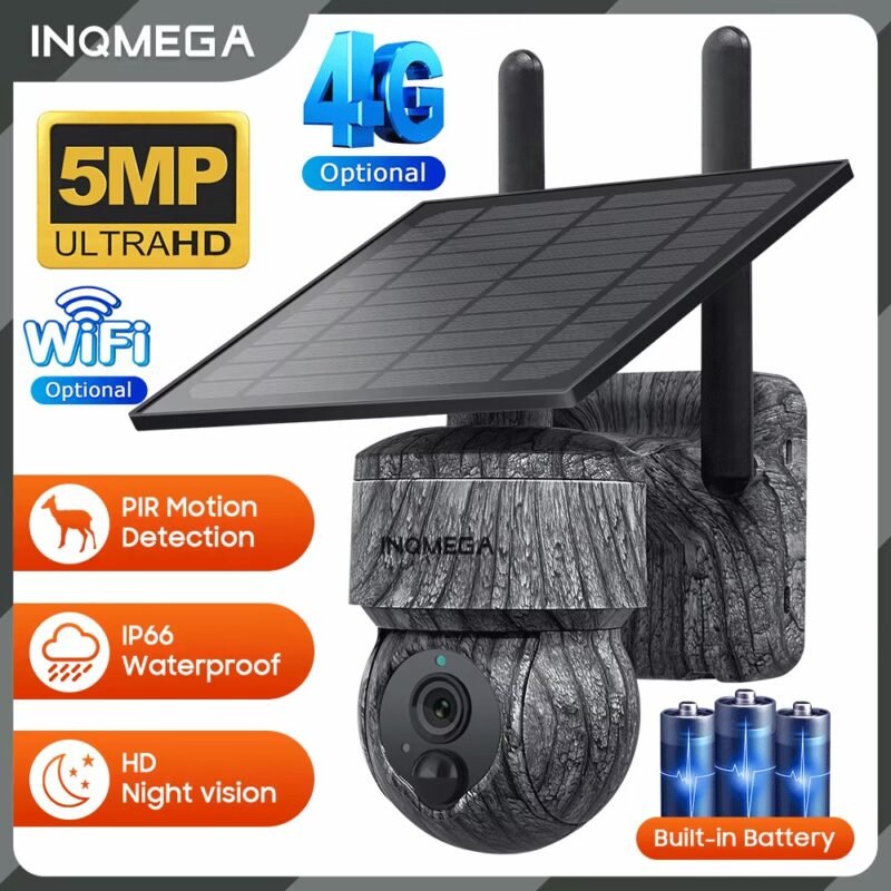 Kamerë sigurie me panel solar