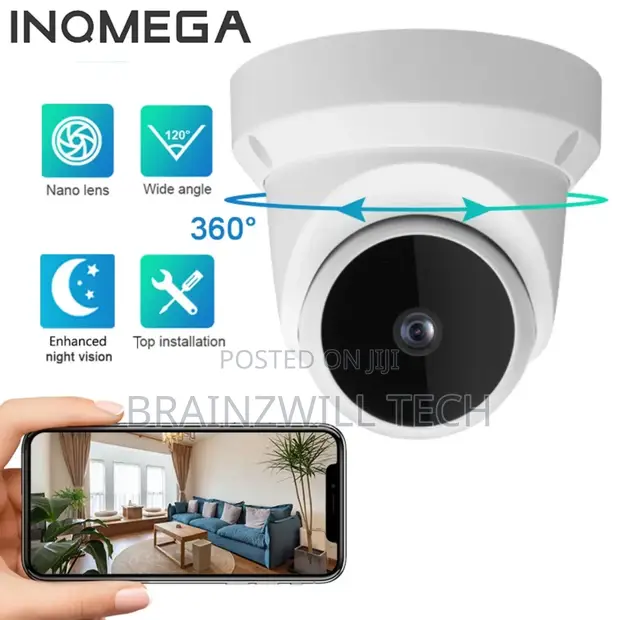 IMG_4493 Kamerë WiFi 360° për ambiente të brendshme - Figura 1