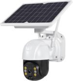 Kamerë PTZ 3MP me panel solar