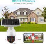 Kamerë PTZ 3MP me panel solar - Figura 2