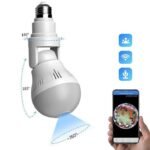 Kamerë WiFi 360° në formë llambe
