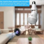 Kamerë WiFi 360° në formë llambe - Figura 2