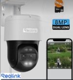 Kamerë sigurie PTZ Dual Lens 8MP - Figura 2