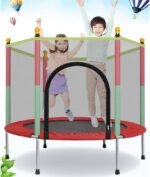 Trampolinë për Fëmijë me Rrjetë Mbrojtëse - Figura 2