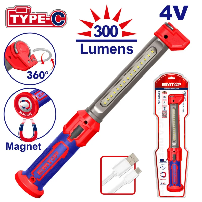 Llambë Pune LED me Magnet EMTOP