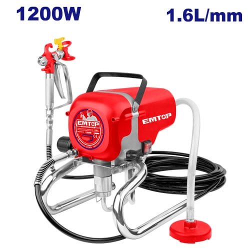 IMG_5562 Makinë Profesionale për Lyerje me Bojë EMTOP 1200W - Figura 1