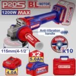 Fleks Profesional me Bateri EMTOP 20V 1200W