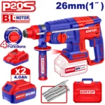Çekan Shpues me Bateri EMTOP 20V 26mm